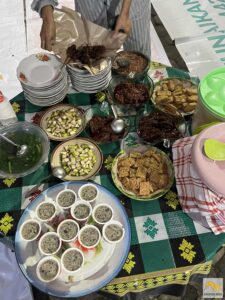 Ünnepi vacsora Lombokon