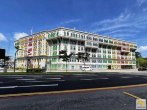 Szivárványos ház Szingapúrban