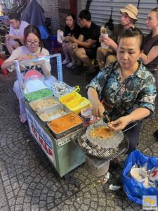 Vietnámi street food vacsorára