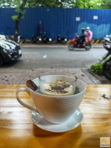 A híres Vietnámi tojáskávé