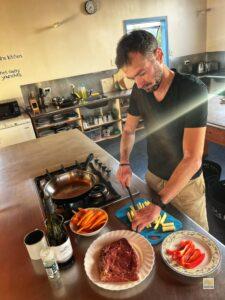 Jani steak-et süt roppanós zöldségekkel