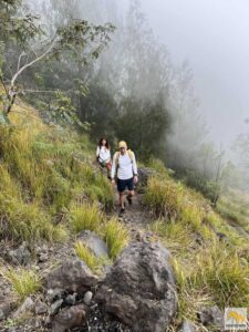 Az Agungra vezető úton