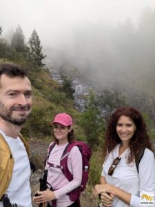 Túra csapat az Agungon