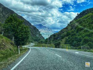 Gyönyörű utakon autókáztunk