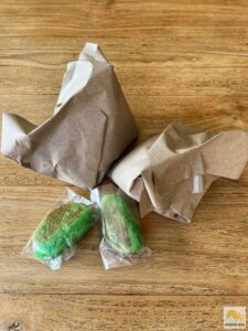 Nasi Kuning elvitelre csomagolva + Pukis