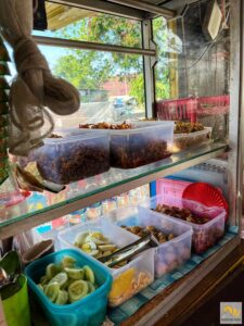 Nasi Kuning összetevői