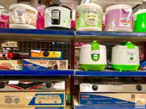 Elengedhetetlen rizsfőző