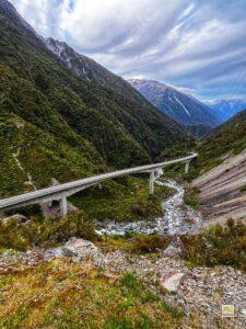 Át az Otira Viadukton