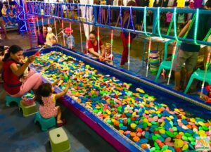 Horgászás a vidámparkban