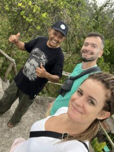 Ketuttal, a szállásunk tulajával