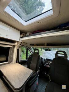 Tetőablak az ebédlő/nappali/társasági tér felett :)