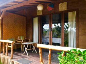 A szobánk előtti terasz