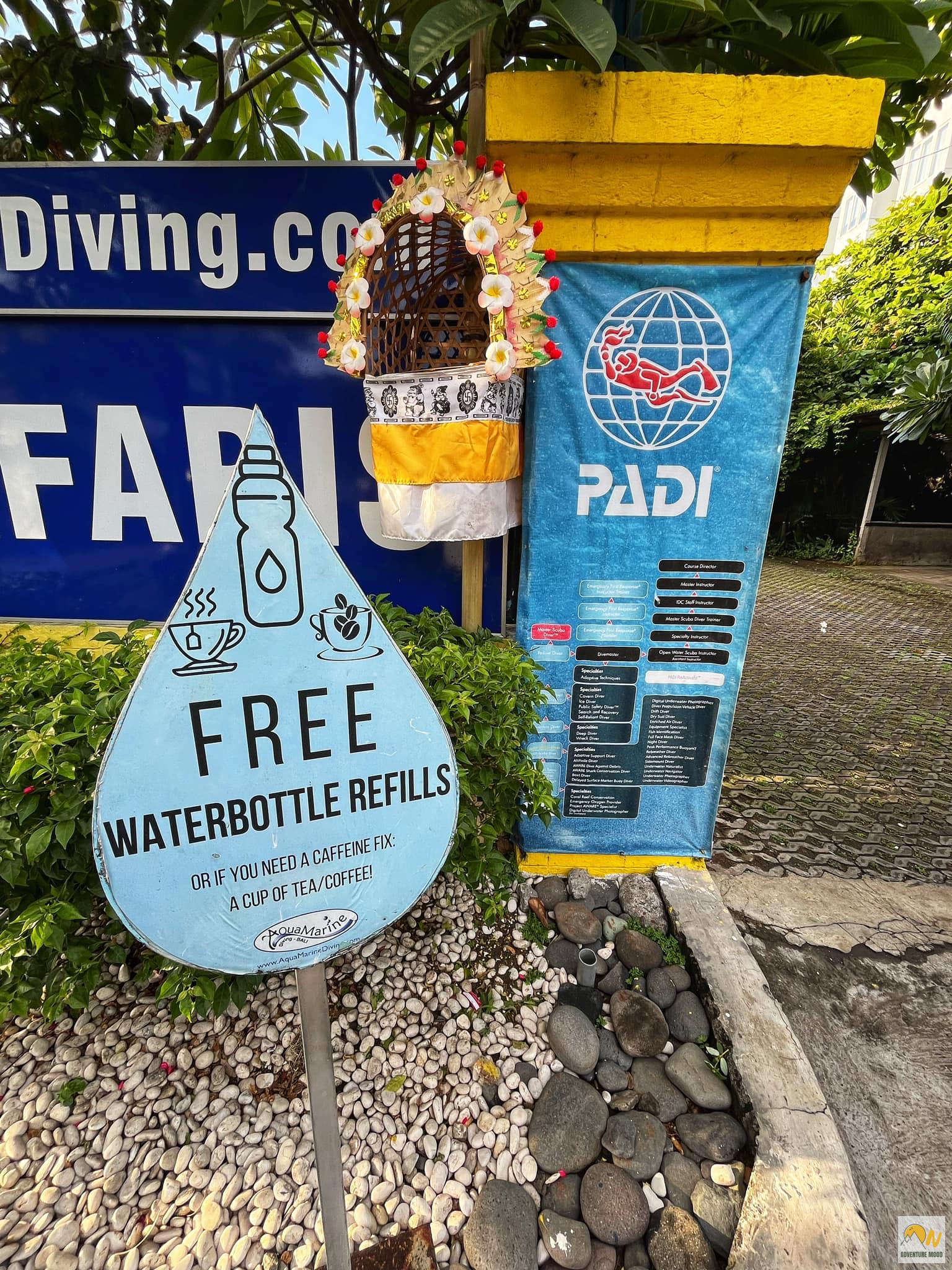 Az irodában ingyen feltöltjük a kulacsodat ivóvízzel