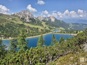 Az út a Via Ferrata kezdőpontjáig már gyönyörű volt