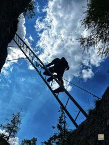 Az elején még voltak létrák is