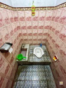 A legszebb tradícionális wc, amit Balin láttam