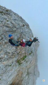 Via ferrata fel a csúcsra